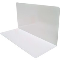 Buchstütze für Schulte Fachbodenregale mit MULTIplus Fachböden HxT 20x30cm Lichtgrau - Hellgrau von SCHULTE LAGERTECHNIK