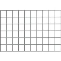 Drahtgitter-Seitenwand für Schulte Fachbodenregale mit Stecksystem HxT 30x50cm Glanzverzinkt - Glanzverzinkt von SCHULTE LAGERTECHNIK