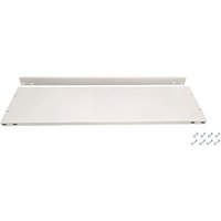 Schulte Lagertechnik - Fachboden mit Anschlagleiste für Schulte Büro-Fachbodenregal MULTIplus85 Schraubsystem Fachlast 85kg BxT 130x30cm Lichtgrau von SCHULTE LAGERTECHNIK