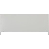 Schulte Lagertechnik - Stecktrennblech für Schulte Fachbodenregal mit Schraubsystem für MULTIplus85/150 freistehend HxT 14x50cm Lichtgrau - Hellgrau von SCHULTE LAGERTECHNIK