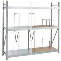 Zusatzebene mit Spanplatten für Schulte Weitspannregal ws 3000 BxT 250x50cm Fachlast 500kg Verzinkt - Verzinkt von SCHULTE LAGERTECHNIK