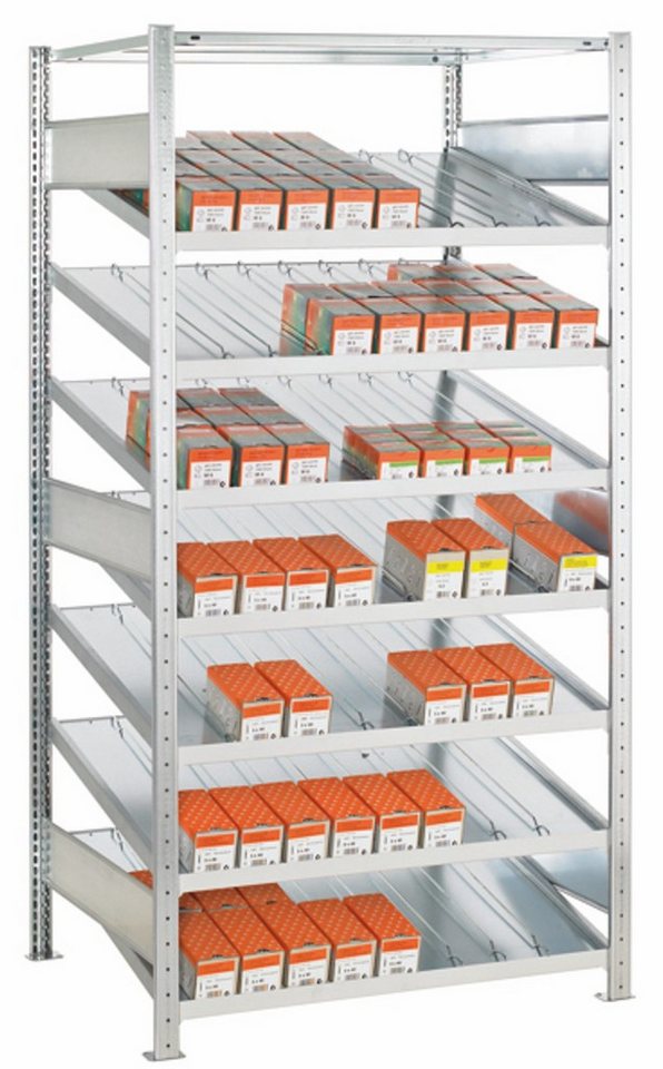 SCHULTE Lagertechnik Steckregal GR, Kanbanregal 2000x1300x600 mm SCHULTE Lagertechnik Steckregal GR, Kanbanregal 2000x1300x600 mm von SCHULTE Lagertechnik