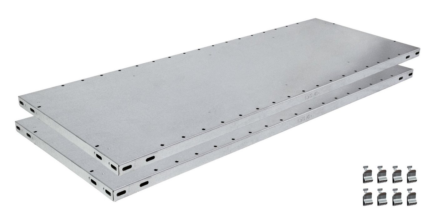 SCHULTE Lagertechnik Steckregal Zusatz-Fachboden MULTIplus150 1000 x 500 mm (HxBxT) von SCHULTE Lagertechnik