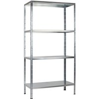 SCHULTE REGALWELT Regal, 4 Böden, 1800x1000x400, verzinkt - silberfarben SCHULTE REGALWELT Regal, 4 Böden, 1800x1000x400, verzinkt - silberfarben von SCHULTE REGALWELT