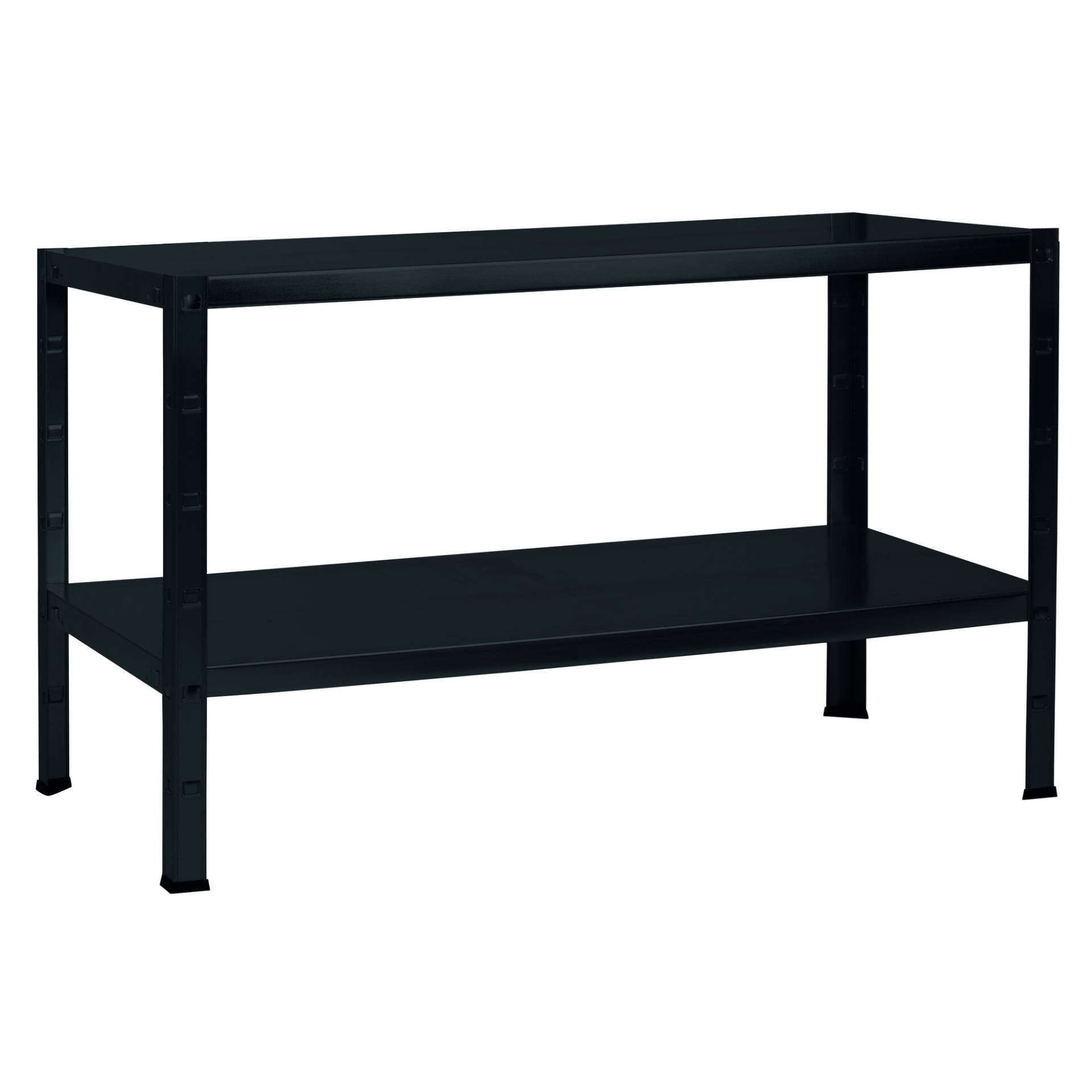 SCHULTE Regalwelt Steck-Grundregal schwarz 100 x 43 x 35 cm, 2 Böden à 65 kg SCHULTE Regalwelt Steck-Grundregal schwarz 100 x 43 x 35 cm, 2 Böden à 65 kg von SCHULTE Regalwelt