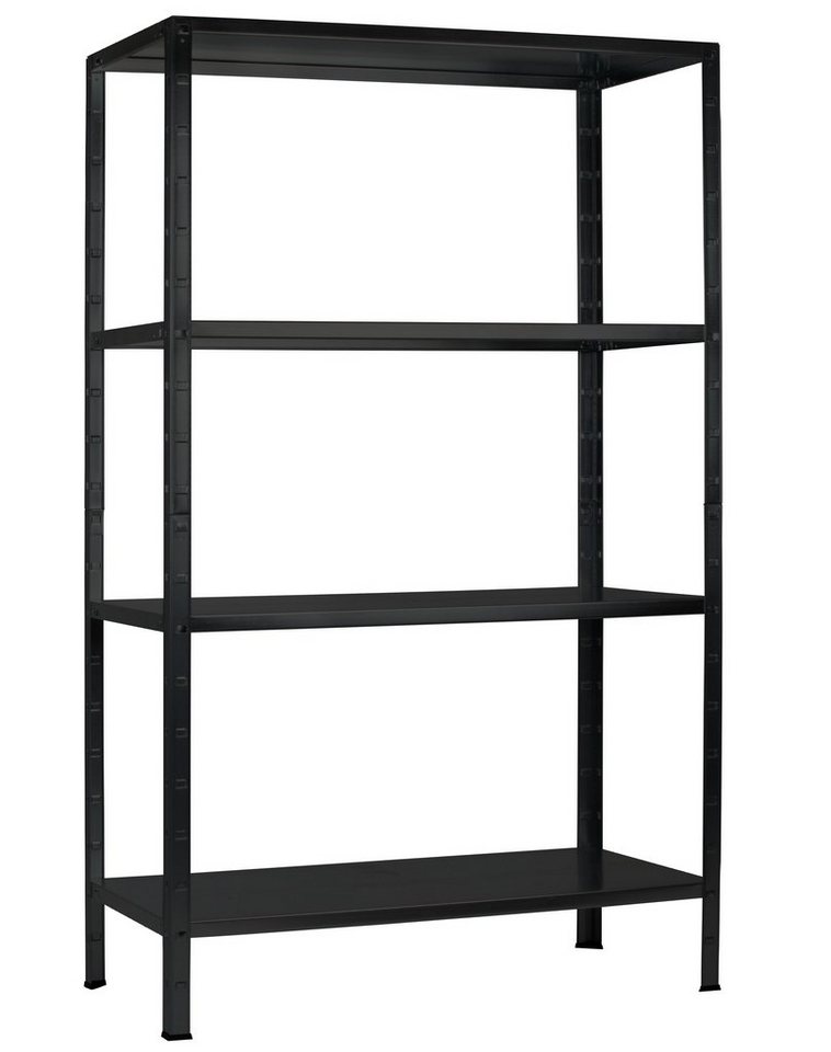 SCHULTE Regalwelt Steckregal mit 4 PowerMAX Fachböden, 65 kg Tragkraft, 180x60x40 cm (HxBxT) von SCHULTE Regalwelt
