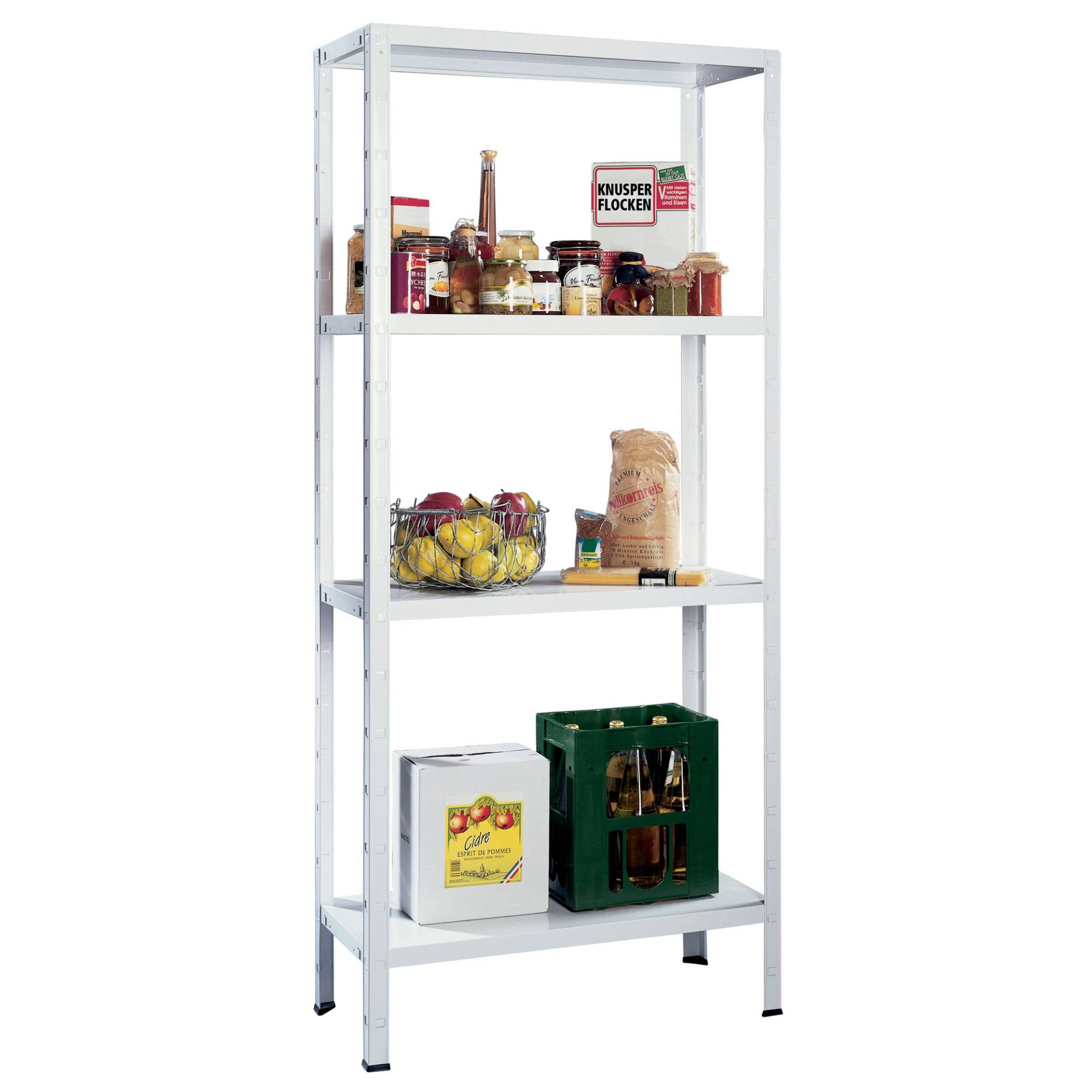 SCHULTE Regalwelt Stecksystem-Grundregal 60 x 180 x 35 cm von SCHULTE Regalwelt