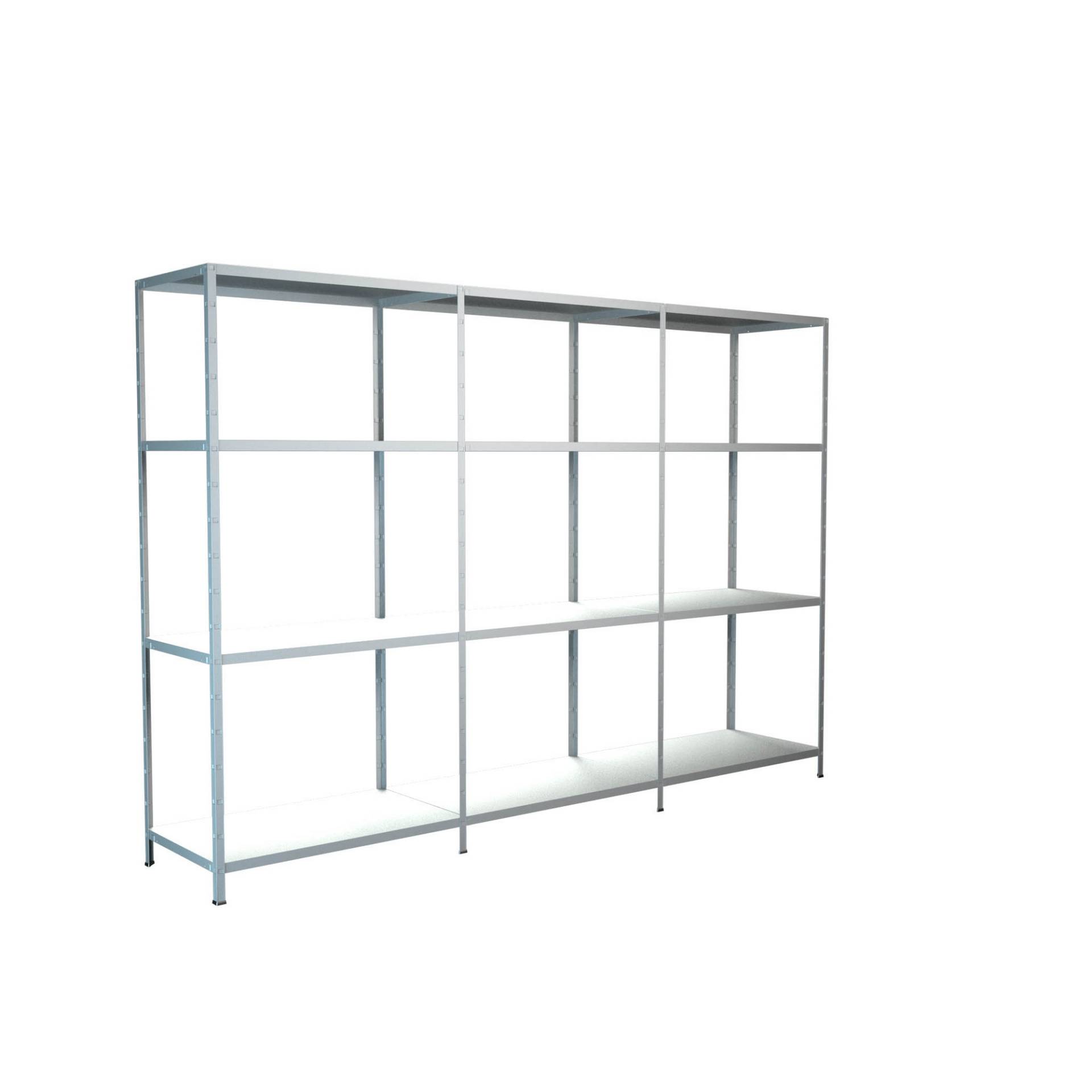 SCHULTE Regalwelt Stecksystem-Grundregal und 2 Anbauregale 360 x 180 x 50 cm SCHULTE Regalwelt Stecksystem-Grundregal und 2 Anbauregale 360 x 180 x 50 cm von SCHULTE Regalwelt
