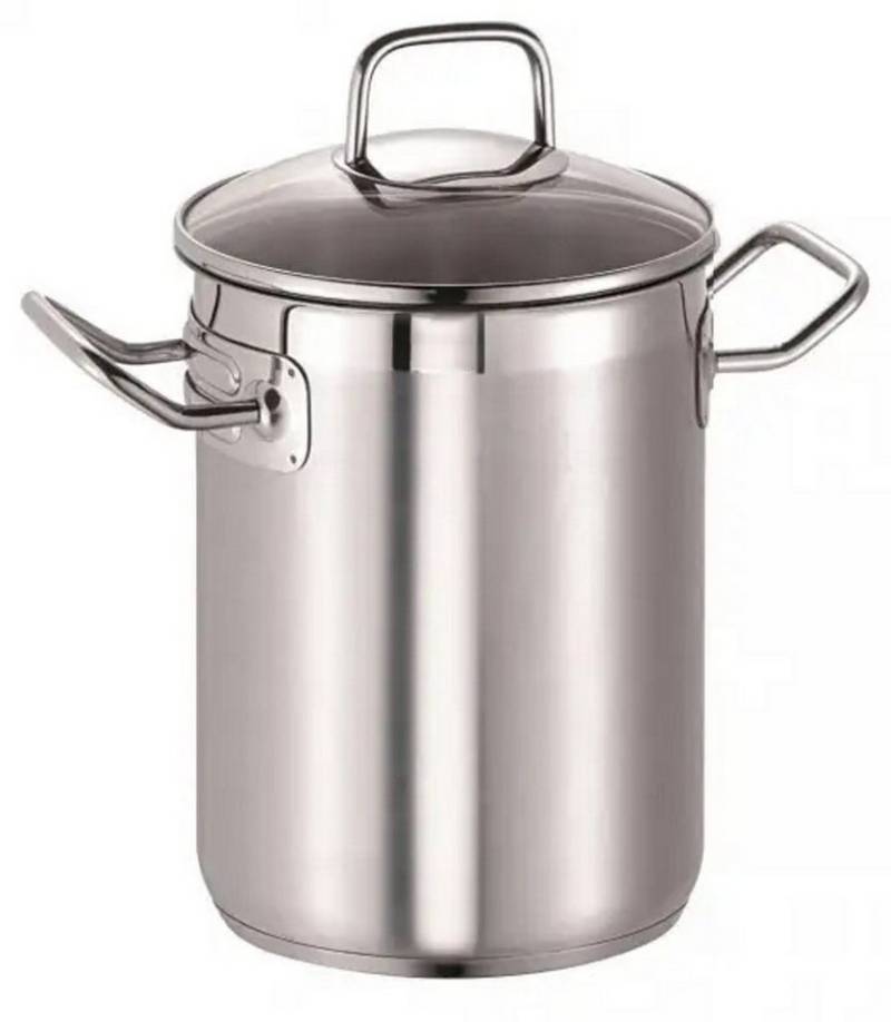 SCHULTE-UFER Spargeltopf und Nudeltopf m. Einsatz Profi Star 18 cm, Edelstahl (1-tlg) von SCHULTE-UFER