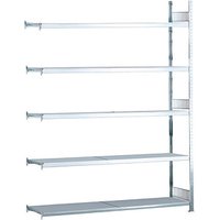 SCHULTE Anbau-Weitspannregal WS 2000 15711 silber 150,0 x 40,0 x 300,0 cm von SCHULTE