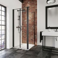 SCHULTE Duschkabine »Alexa Style 2.0«, Pendeltür inklusive SW, 80 x 80 x 192 cm, Mattschwarz SCHULTE Duschkabine »Alexa Style 2.0«, Pendeltür inklusive SW, 80 x 80 x 192 cm, Mattschwarz von SCHULTE