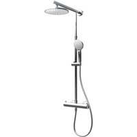 SCHULTE Duschsystem »Classic«, HxT: 155,4 x 43,4 cm, Messing, inkl. Einhebelmischer - silberfarben SCHULTE Duschsystem »Classic«, HxT: 155,4 x 43,4 cm, Messing, inkl. Einhebelmischer - silberfarben von SCHULTE