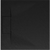 SCHULTE Duschwanne »DWM-Tec«, BxT: 80 x 80 cm, quadratisch - grau von SCHULTE
