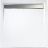 SCHULTE Duschwanne »ExpressPlus«, BxT: 100 x 100 cm, chromfarben/alpinweiß - weiss SCHULTE Duschwanne »ExpressPlus«, BxT: 100 x 100 cm, chromfarben/alpinweiß - weiss von SCHULTE