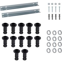 SCHULTE Duschwannenfüße, Metall/Kunststoff, für Duschwannen bis längste Seite 100 cm - silberfarben SCHULTE Duschwannenfüße, Metall/Kunststoff, für Duschwannen bis längste Seite 100 cm - silberfarben von SCHULTE