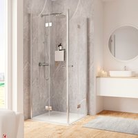 SCHULTE Eckeinstieg »Garant 2.0«, BxHxT: 100 x 200 x 100 cm, Türart: Drehfalttür - silberfarben SCHULTE Eckeinstieg »Garant 2.0«, BxHxT: 100 x 200 x 100 cm, Türart: Drehfalttür - silberfarben von SCHULTE