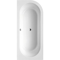 Schulte - Badewanne Lago Canto - 178x78 cm, aus hochwertigem Sanitäracryl, Weiß glänzend, Komplett Set inkl. Füßen und Ablauf, Version rechts von SCHULTE