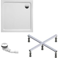 Schulte Duschwanne Adria 90x90 cm - Komplett Set mit Fußgestell und Ablaufgarnitur - Hochwertiges Sanitäracryl in Weiß glänzend Schulte Duschwanne Adria 90x90 cm - Komplett Set mit Fußgestell und Ablaufgarnitur - Hochwertiges Sanitäracryl in Weiß glänzend von SCHULTE