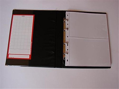 SCHULZ BLACK banknote ALBUM with inserts .White card divider by Schulz SCHULZ BLACK banknote ALBUM with inserts .White card divider by Schulz von SCHULZ