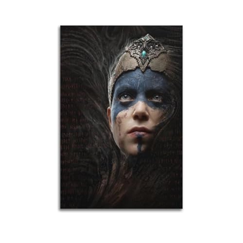 SCHUWEFA Hellblade Senua's Sacrifice Videospiel-Poster, dekorative Malerei, Leinwand, Wandposter und Kunstdruck, moderne Familienschlafzimmer-Dekoration, Poster, 60 x 90 cm SCHUWEFA Hellblade Senua's Sacrifice Videospiel-Poster, dekorative Malerei, Leinwand, Wandposter und Kunstdruck, moderne Familienschlafzimmer-Dekoration, Poster, 60 x 90 cm von SCHUWEFA