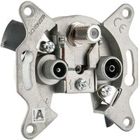 Breitband Multimedia Durchgangsdose - 8 dB von SCHWAIGER GMBH