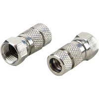 Schwaiger Gmbh - Schwaiger f Stecker FSW7002 531 Wetterschutz 2x f Aufdrehstecker mit Dichtung für Kabel mit 7mm Durc F-Stecker von SCHWAIGER GMBH