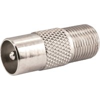 Schwaiger Gmbh - Schwaiger Koaxial Adapter UEST9330 531 silber, 1x f Buchse / 1x iec Stecker F-Stecker Schwaiger Gmbh - Schwaiger Koaxial Adapter UEST9330 531 silber, 1x f Buchse / 1x iec Stecker F-Stecker von SCHWAIGER GMBH