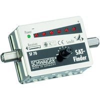 Schwaiger - SAT-Finder SF70 531 6 led Anzeige + Ton Sat-Anlagen & Receiver von SCHWAIGER