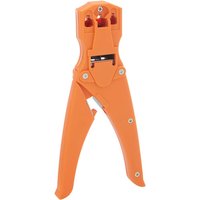 SCHWAIGER Crimpzange, 21 cm, Orange, Kunststoff von SCHWAIGER