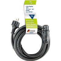 SCHWAIGER Kabel, Haushaltsstecker, 5 m - schwarz SCHWAIGER Kabel, Haushaltsstecker, 5 m - schwarz von SCHWAIGER