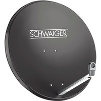 SCHWAIGER Offset Antenne, max. 38,5 db, Anthrazit - grau von SCHWAIGER