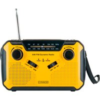 SCHWAIGER Radio, gelb-schwarz, Kunststoff, für Unterwegs - bunt von SCHWAIGER