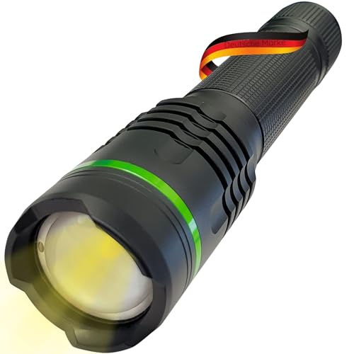 SCHWAIGER TLED1000 Taschenlampe LED Akku Taschenleuchte Handlicht schlagfest spritzwassergeschützt Zoom-Funktion IPX4 1000 Lumen Zelten Camping Outdoor Notfall Notfall-Licht SCHWAIGER TLED1000 Taschenlampe LED Akku Taschenleuchte Handlicht schlagfest spritzwassergeschützt Zoom-Funktion IPX4 1000 Lumen Zelten Camping Outdoor Notfall Notfall-Licht von SCHWAIGER