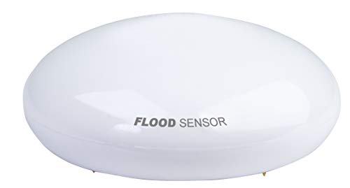 SCHWAIGER -ZHS07- Wassersensor/ Überflutungssensor/ Temperatursensor/ Alarmsirene mit LEDs/ Alarmanlage/ Z-Wave/ Smart Home/ Steuerung per App/ Gateway benötigt von SCHWAIGER