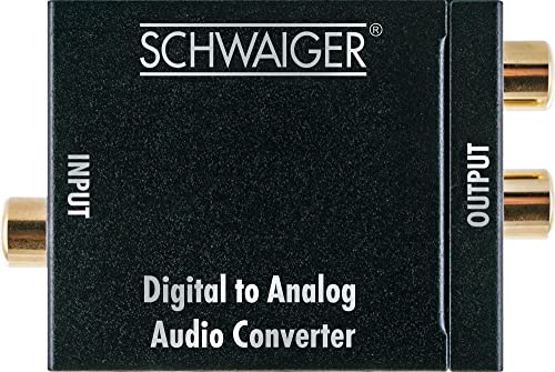 Schwaiger AV Konverter ADW200513 [Koaxial, Toslink - Cinch] von SCHWAIGER