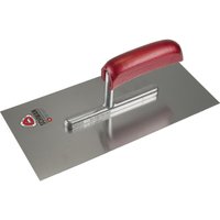 Glättekelle L.280mm B.130mm rostfr.m.H-Heft VA S.0,7mm von SCHWAN