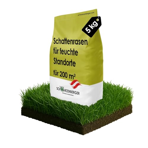 Samen Schwarzenberger I Schattenrasen für feuchte Standorte I 5 kg für 200 m² I strapazierfähig & stresstolerant I hohe Toleranz gegenüber Bodenfeuchte Samen Schwarzenberger I Schattenrasen für feuchte Standorte I 5 kg für 200 m² I strapazierfähig & stresstolerant I hohe Toleranz gegenüber Bodenfeuchte von SCHWARZENBERGER INDIVIDUELLE SAATMISCHUNGEN