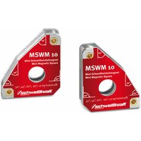 Schweißkraft Permanent Schweißwinkelmagnete mswm 2 Stück, für Haltewinkel 30° Schweißkraft Permanent Schweißwinkelmagnete mswm 2 Stück, für Haltewinkel 30° von SCHWEISSKRAFT