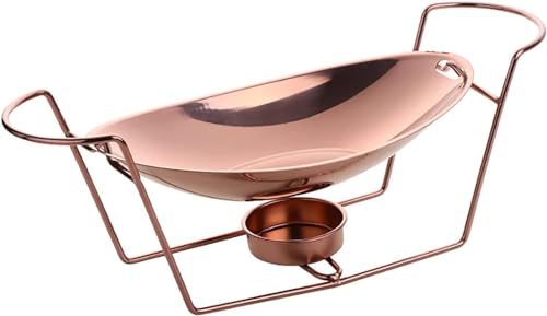 Chafing Dish-Chafer-Set aus 304 Edelstahl mit Lebensmittelpfanne und Chafing-Brennstoffhalter, Catering-Wärmer-Set, 1,5 l (Color : E) von SCHYWL
