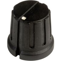 PN-38D (6.4mm) PN-38D (6.4mm) Drehknopf mit Zeiger Schwarz (ø x h) 15.5 mm x 14.2 mm 1 St. - SCI von SCI