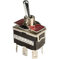 R13-29E-01-HPH Kippschalter 250 v/ac 10 a 2 x Ein/Aus/Ein rastend 1 St. - SCI von SCI
