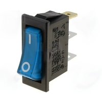 SCI - Einpoliger blauer OFF-ON-Wippschalter 10A/250Vac mit Beleuchtung von SCI