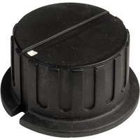 SCI PN-38A(6.4mm) PN-38A(6.4mm) Drehknopf mit Zeiger Schwarz (Ø x H) 34.8mm x 18mm von SCI