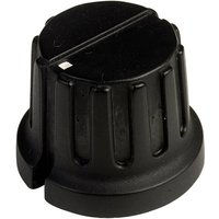 SCI PN-38C (6.4mm) PN-38C (6.4mm) Drehknopf mit Zeiger Schwarz (Ø x H) 20.3mm x 15.6mm von SCI