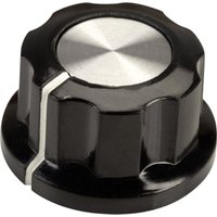 SCI RN-99E(6.4mm) RN-99E(6.4mm) Drehknopf Schwarz, Weiß (Ø x H) 22.9 mm x 12.7 mm 1 St. von SCI