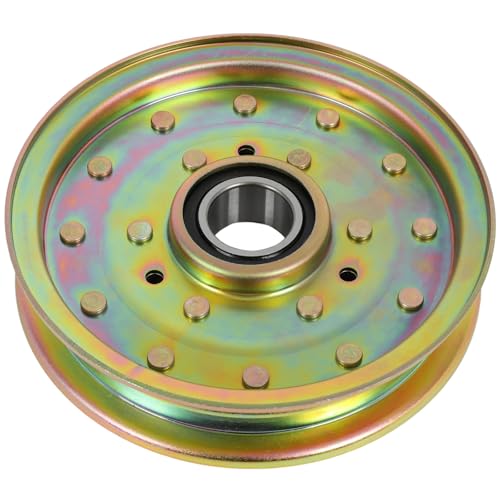 SCITOO Umlenkrolle für Rasenmäher, passend für Wright 71460098 Riemenscheibe, flache Spannrolle SCITOO Umlenkrolle für Rasenmäher, passend für Wright 71460098 Riemenscheibe, flache Spannrolle von SCITOO
