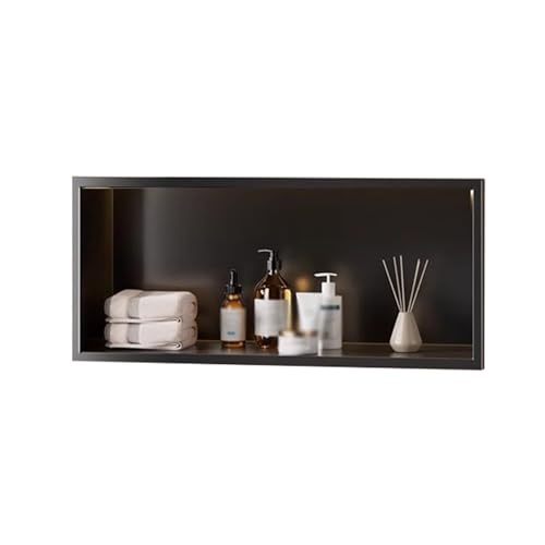 SCLHouiX LED Light Duschnische, eingebrauchtes Wandschelf für Badezimmerlager, Edelstahl-Wall-Badezimmerschrank-Einsatz Organizer Fliesen SCLHouiX LED Light Duschnische, eingebrauchtes Wandschelf für Badezimmerlager, Edelstahl-Wall-Badezimmerschrank-Einsatz Organizer Fliesen von SCLHouiX
