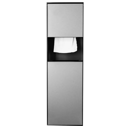 Versteckte Nischen Badezimmer Lagerregale Toilettenregale Nischen Eingebrauchtes Toilettenseitenregale Metallnische Schrank für Dusche Toilettenseite öffentliche Bereiche, Silber-22.4x74.5 cm Versteckte Nischen Badezimmer Lagerregale Toilettenregale Nischen Eingebrauchtes Toilettenseitenregale Metallnische Schrank für Dusche Toilettenseite öffentliche Bereiche, Silber-22.4x74.5 cm von SCLHouiX