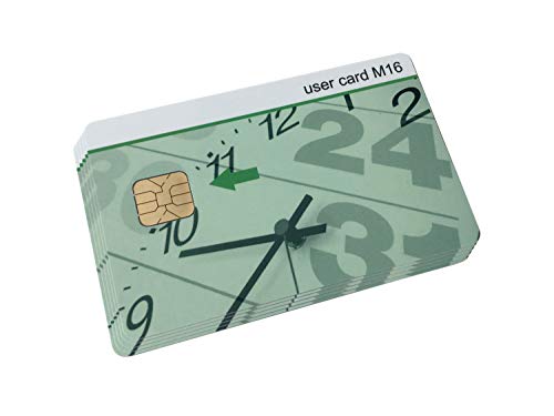 CHIPDRIVE User Card M16 5er-Pack für Chipdrive Zeiterfassungsystem TimeRecording - S322163 / Chipkarte von SCM PC-Card GmbH