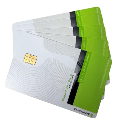 Chipdrive User Card M16 5er Pack für Chipdrive Zeiterfassungsystem TimeRecording - S322163 / Chipkarte Chipdrive User Card M16 5er Pack für Chipdrive Zeiterfassungsystem TimeRecording - S322163 / Chipkarte von SCM PC-Card GmbH